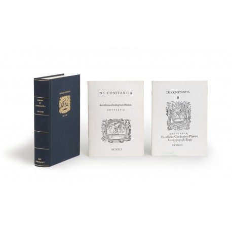 [Stock catalogues, hors série] Labore et constantia: a collection of 510 editions issued by Christopher Plantin from 1555 till 1589 § De constantia I : ex officina Christophori Plantini, Antverpiae § De constantia II : ex officina Christophori Plantini, Antverpiae