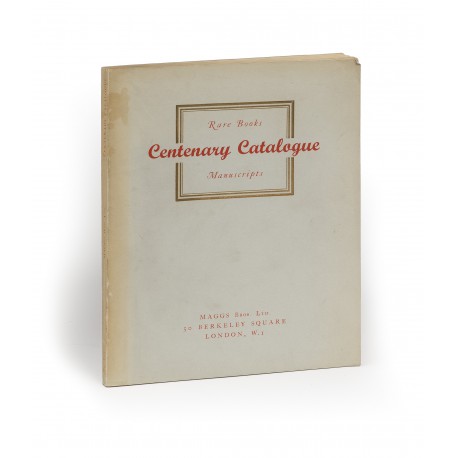 [Stock catalogues, numbered series: 812] Centenary catalogue : Rare books : Manuscripts [other title:] 1853-1953 : A selection of books, manuscripts and autograph letters of special interest and rarity