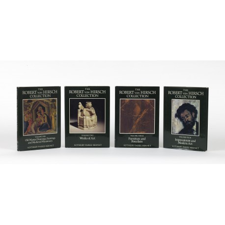 The Robert von Hirsch collection, volume one: Old Master drawings, paintings and medieval miniatures § Volume two: Works of art § Volume three: Furniture and porcelain § Volume four: Impressionist and modern art (catalogues for auctions conducted by Sotheby, Parke Bernet & Co., London, 22-26 June 1978)