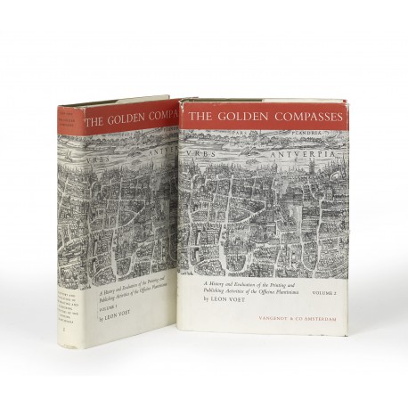 The Golden compasses : a history and evaluation of the printing and publishing activities of the Officina Plantiniana at Antwerp. Volume 1. Christophe Plantin and the Moretuses : their lives and their world § Volume 2. The management of a printing and publishing house in Renaissance and Baroque