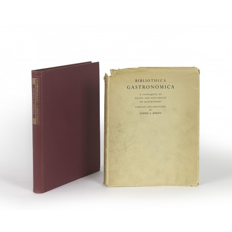 Bibliotheca gastronomica : a catalogue of books and documents on gastronomy