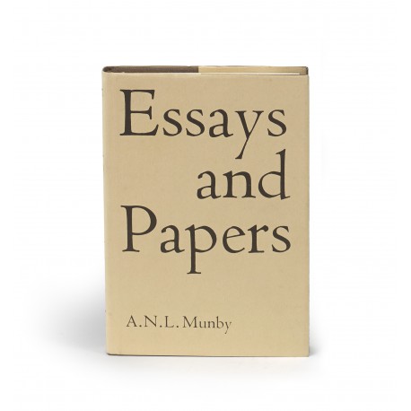 Essays and papers. Edited, with an introduction, by Nicolas Barker