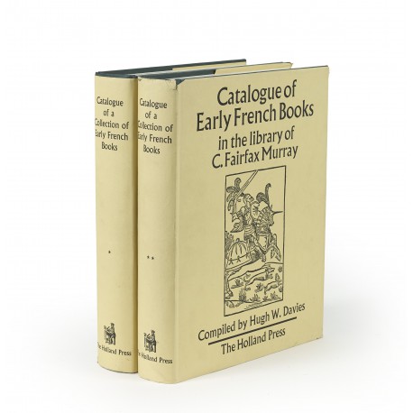 Catalogue of a collection of early French books in the library of C. Fairfax Murray