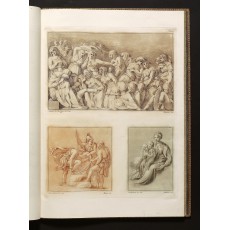 Drawings by Polidoro da Caravaggio, Giulio Romano, and Parmigianino, reproduced by Stefano Mulinari