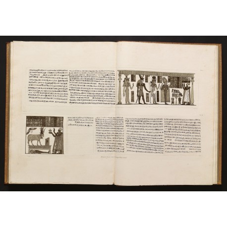A funerary papyrus (a copy of the Book of Breathings Made by Isis), written for a Theban dignitary in the time of Cleopatra VII (51-30 BC). At the sale of Denon’s antiquities in 1827, it was purchased by Baron Westreenen (now in Museum Meermanno-Westreeniaum, The Hague, Inv. 42/88)