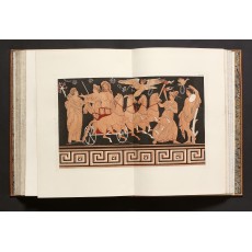 Fragment of a Ioutrophoros-amphora (upper register of obverse), depicting the Descent of Persephone (I, plate xvi)