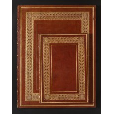 Text (quarto) and plates (folio), in bindings here attributed to Franz Sebastian Voll of Mannheim (1783-1846)