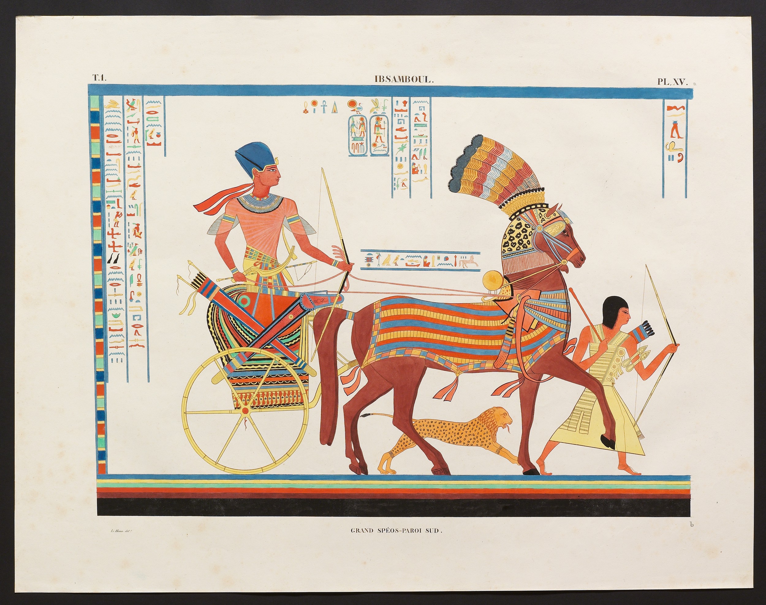 Champollion (Jean François), 1790-1832 - Monuments de l’Égypte et de la Nubie, d ...