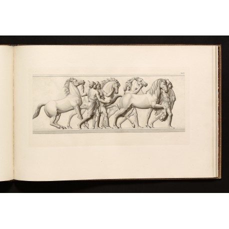 Alexanders des Grossen Einzug in Babylon. Marmorfries im Königlich Dänischen Schlosse Christiansburg von Bertel Thorwaldsen. Nach Zeichnungen von Fr. Overbeck und Andern gestochen von Samuel Amsler. Mit Erläuterungen von Ludwig Schorn
