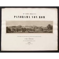 Title-page, with mounted engraved view (on china paper) signed by Carl Ferdinand Sprosse and dated 1847