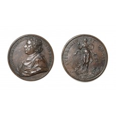 Medal variously attributed to Antonio Galeotti or Giovanni Andrea Lorenzani (diameter 72 mm)