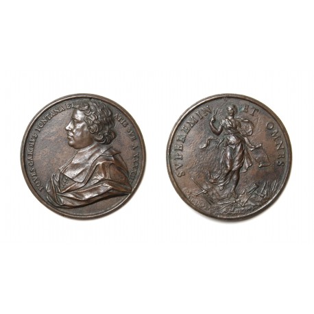 Medal variously attributed to Antonio Galeotti or Giovanni Andrea Lorenzani (diameter 72 mm)