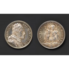 Silver medal by Giovanni II Hamerani (diameter 38 mm)