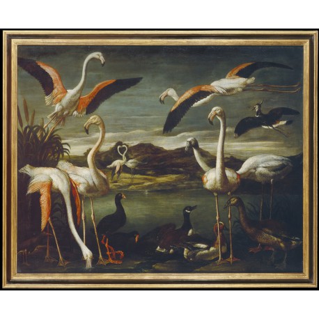 Oil on canvas, 153.5 × 191 cm (60 1/2 × 75 1/4 in), in frame by Paul Mitchell