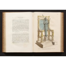 A conjectural restoration of the throne of Apollo at Amyklai, by Quatremère de Quincy (plate VII)