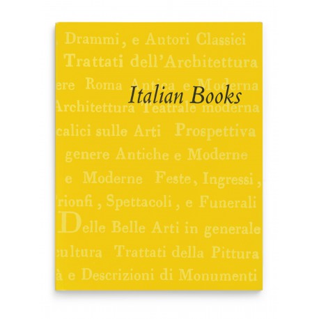 [Stock lists, numbered series: 16] Italian books: architecture, theatre architecture, emblems, festival books, fortification & the art of war, horsemanship, painting, sculpture, perspective, mathematical sciences, topography & local history