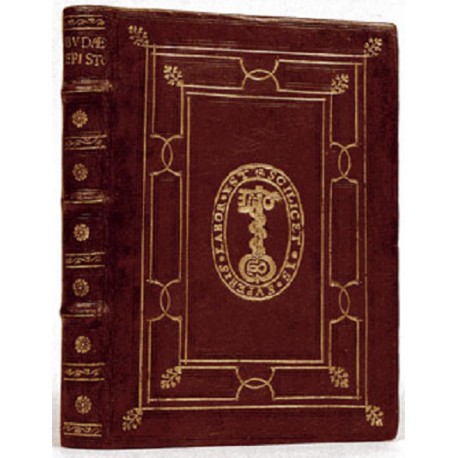 Bindings with the impresa “Scilicet is superis labor est”