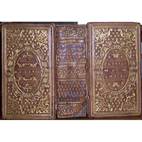 Bindings for a collector using the motto “Patriae et Amicis” (Paul Pfintzing?)