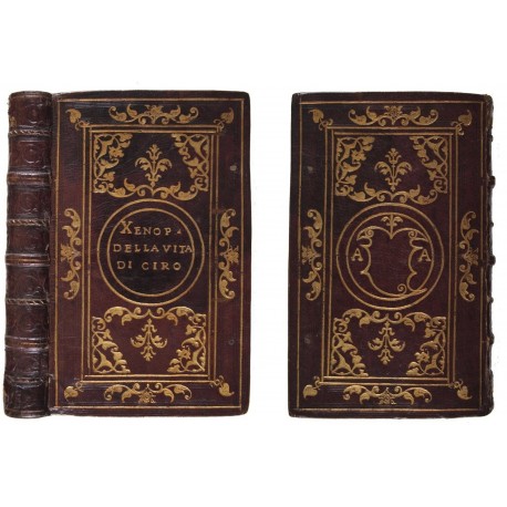 Venetian bindings for an owner with initials “A.A.”
