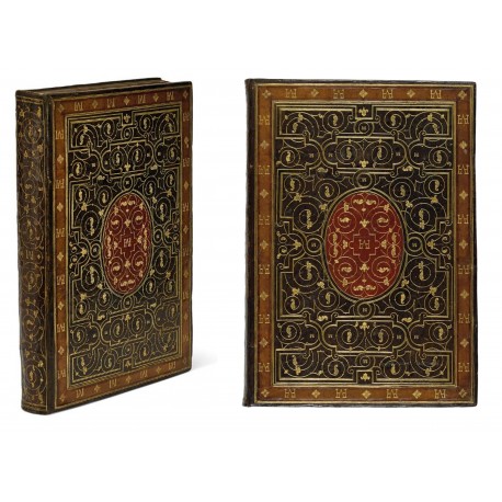 A binding for Louis de Gonzague, duc de Nevers (1539-1595), and Henriette de Clèves, duchesse de Nevers (1542-1601)