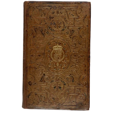 Robert Nicolson and a book bound in Paris for Queen Elizabeth I of England